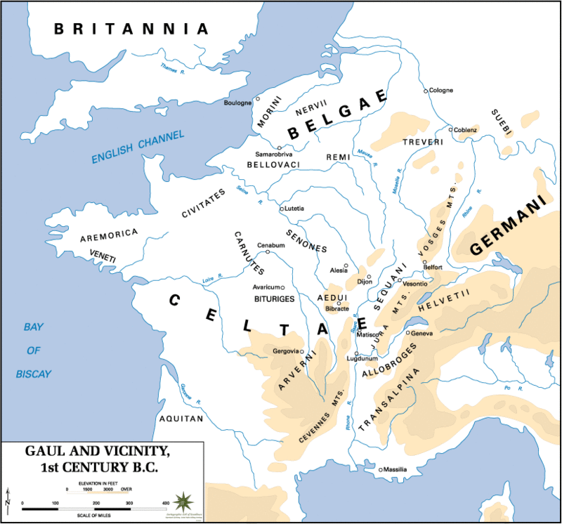 Celts - Gaul First Century BCE